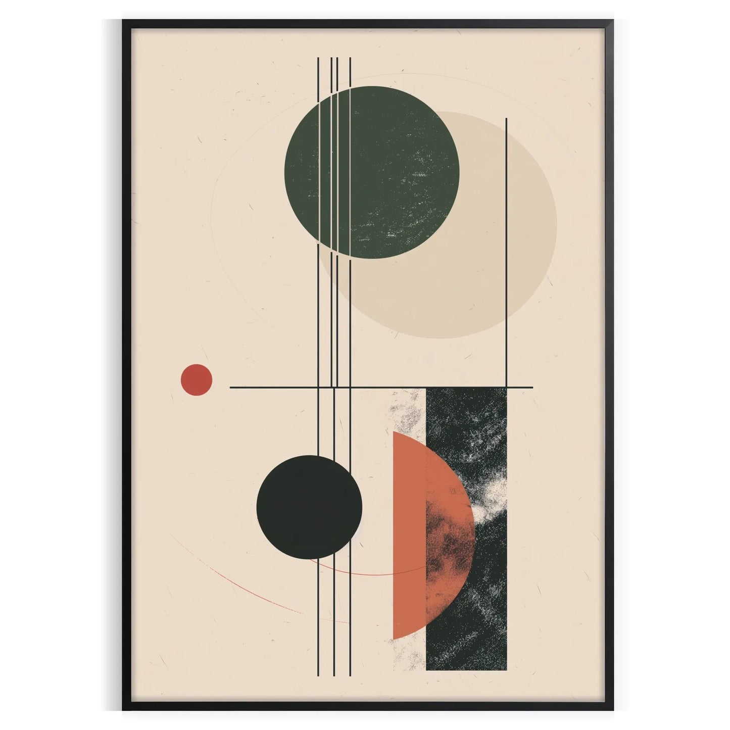 space Boho Abstract 29 poster stunning blend print design unique touch room thoughtful gift wall art collection today available