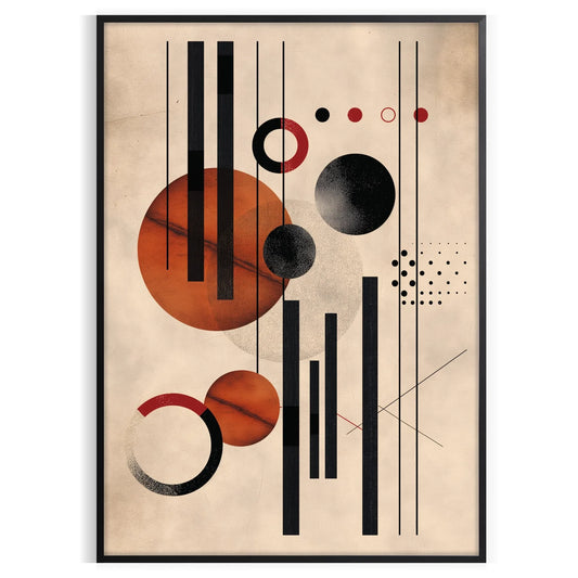 space Boho Abstract 30 wall art poster perfect blend modern aesthetics bohemian charm unique gift artwork room unframed options print