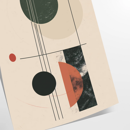 space Boho Abstract 29 poster stunning blend print design unique touch room thoughtful gift wall art collection today available