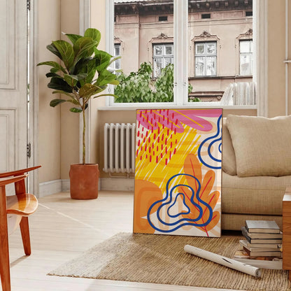 space boho wall art abstract poster touch elegance creativity gift personal decor artwork available variety sizes A4 cm A0 today