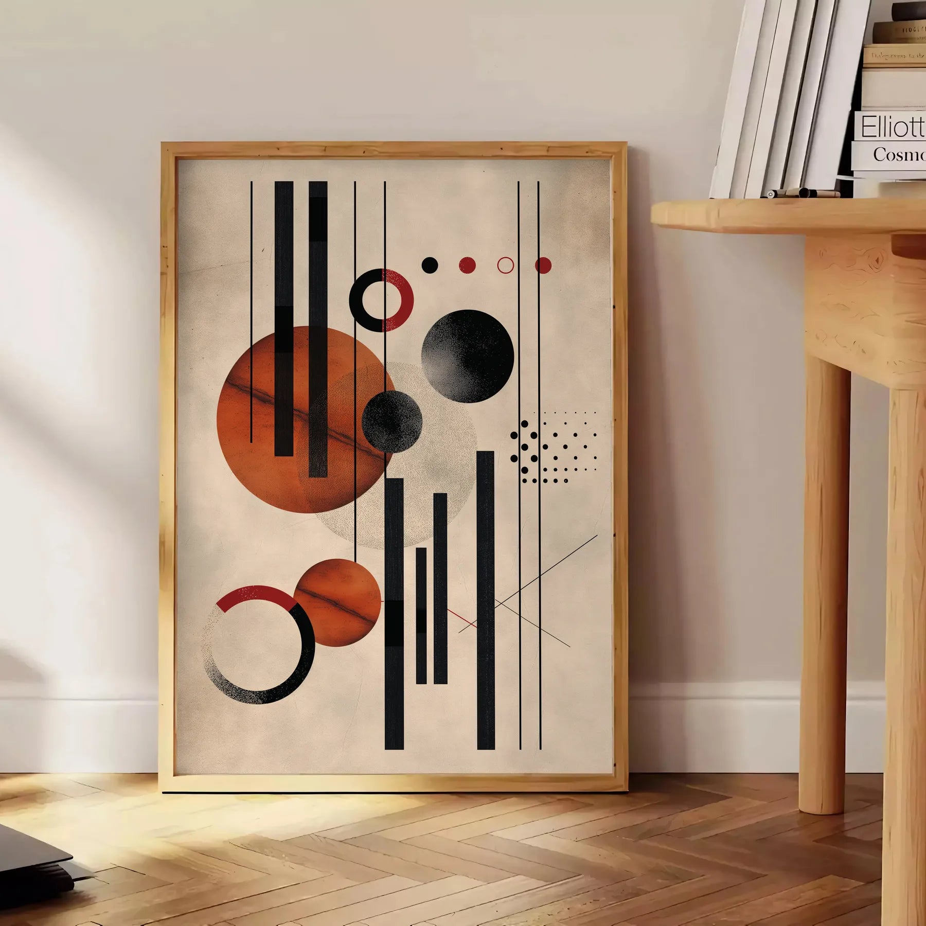 space Boho Abstract 30 wall art poster perfect blend modern aesthetics bohemian charm unique gift artwork room unframed options print