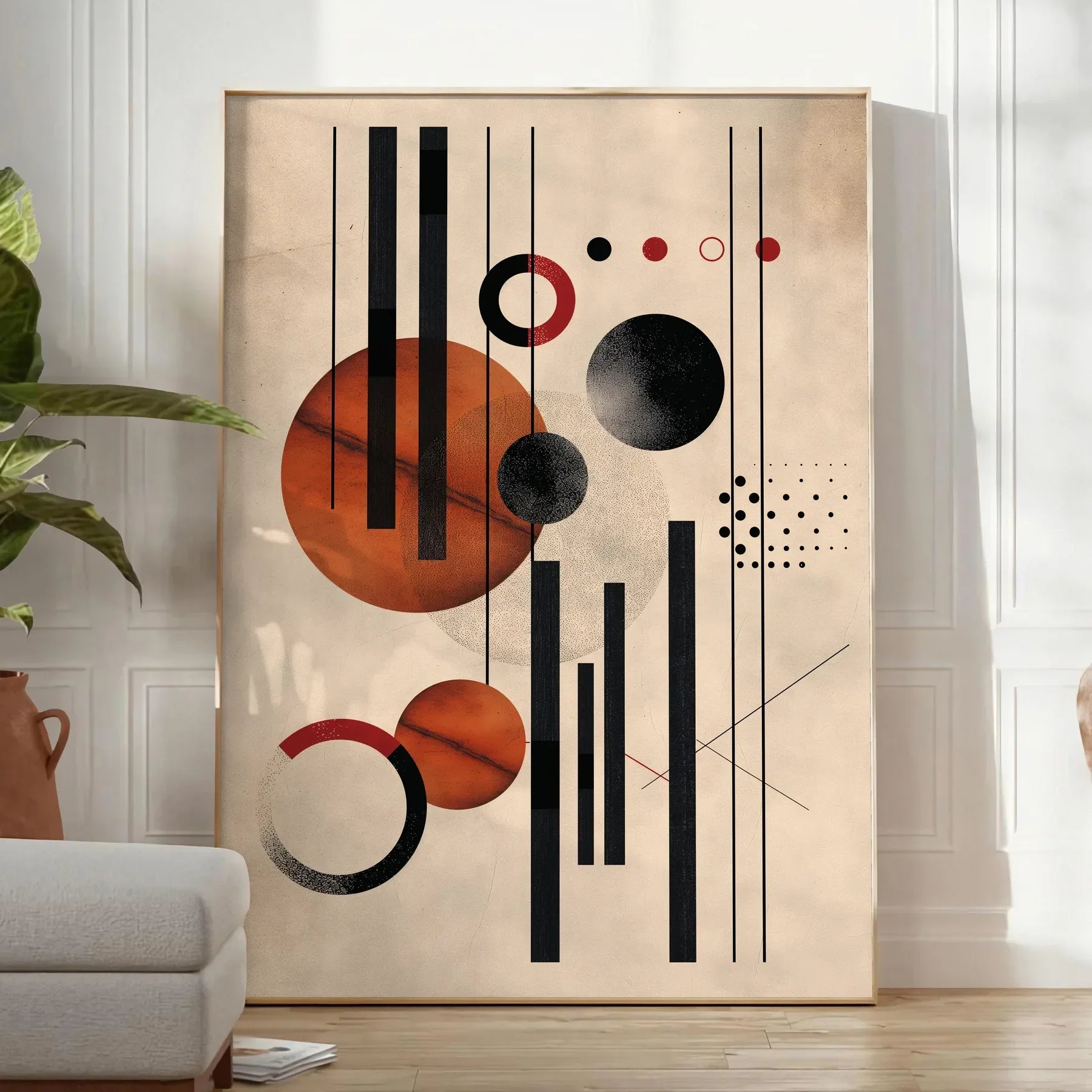 space Boho Abstract 30 wall art poster perfect blend modern aesthetics bohemian charm unique gift artwork room unframed options print