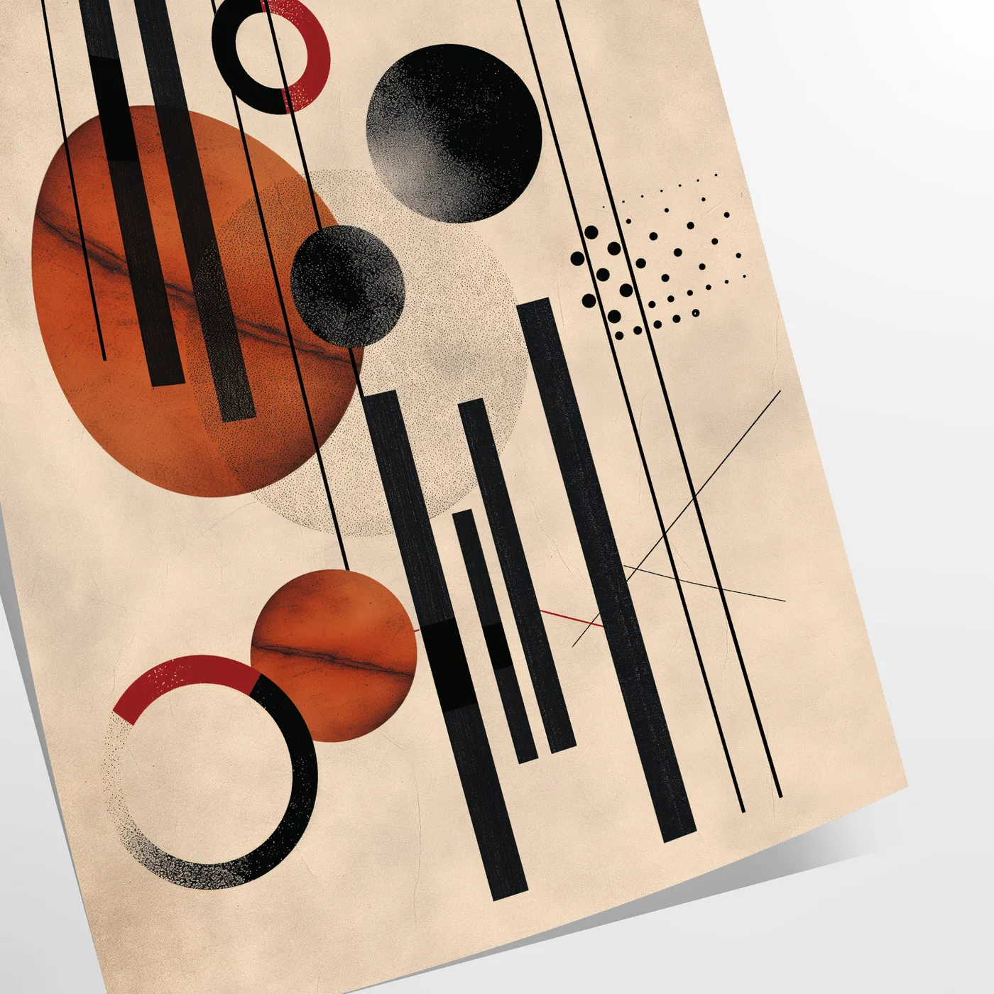 space Boho Abstract 30 wall art poster perfect blend modern aesthetics bohemian charm unique gift artwork room unframed options print
