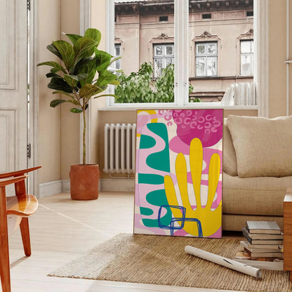 space Boho Chic Wall Art poster stunning blend abstract design room gift personal touch trendy artwork available various sizes A4 cm A0